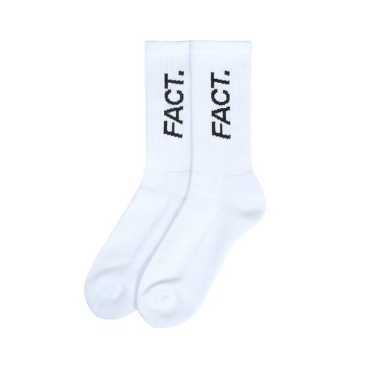 Logotype Sock - White